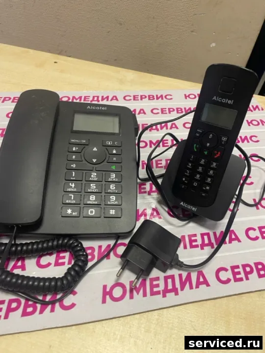 Радиотелефон Alcatel m350 Combo RU