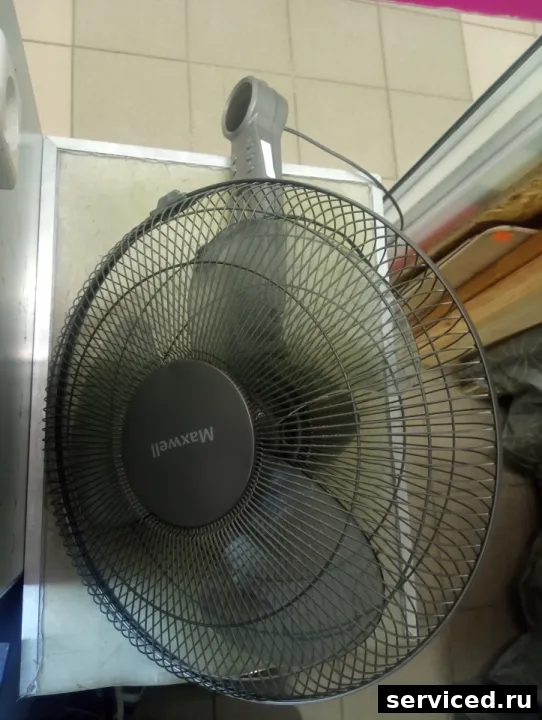 Бытовой вентилятор Maxwell MW-3508 GY
