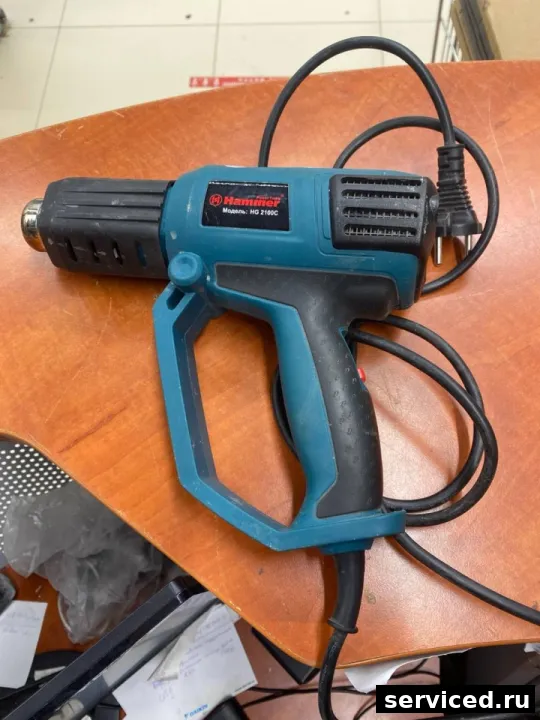 Строительный фен Hammer hg 2100c