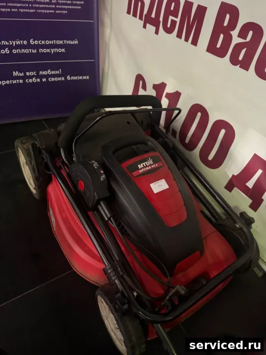 Газонокосилка MTD optima 42e