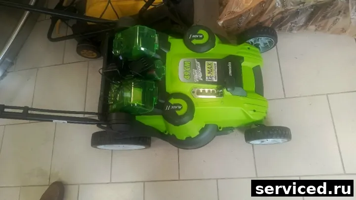 Газонокосилка Greenworks G-MAX40V